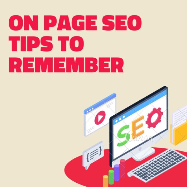 how to do on page SEO, important things to remember for website optimization
