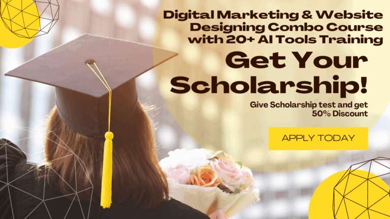 10 Best Digital Marketing and Website Designing combo course with 20+ AI Tools Training in India. Call 8196862339, Scholarship available.