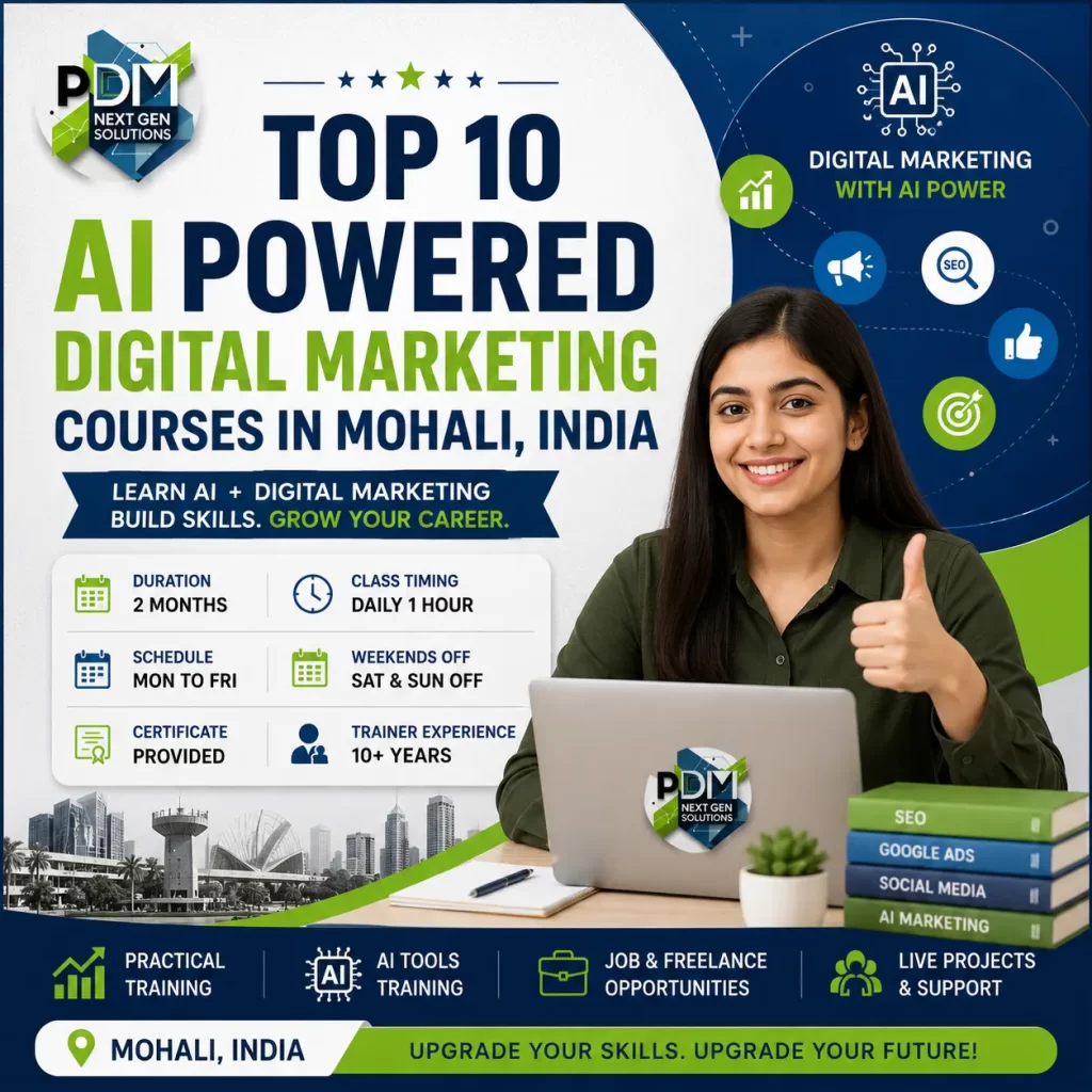 ai powered digital marketing course in mohali