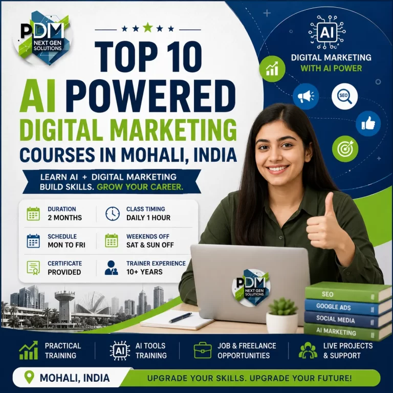 ai powered digital marketing course in mohali