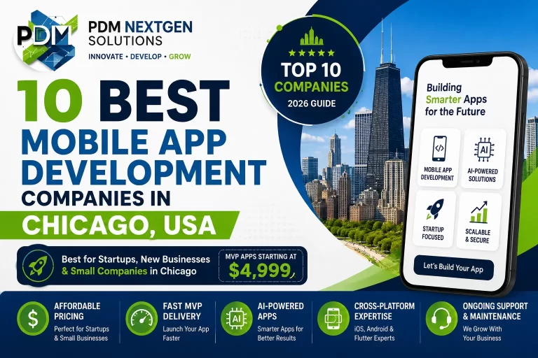 10 Best Mobile App Development Companies in Chicago, USA (2026 Guide)